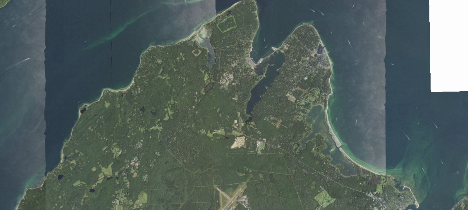 Map of Martha's Vineyard Family Campground
