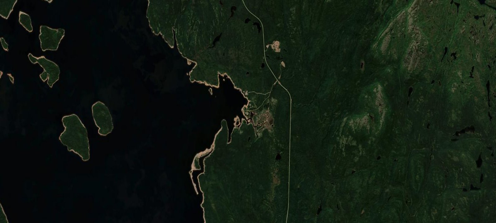 Map of Camping and cabin rentals