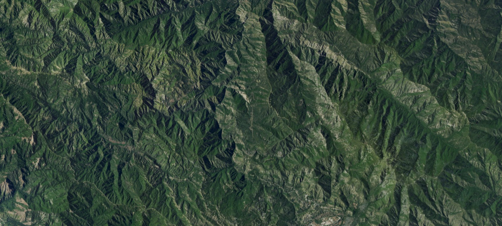 Map of Hanging Valley Campground