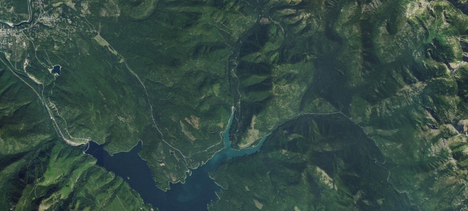 Map of Emery Cr Falls Site
