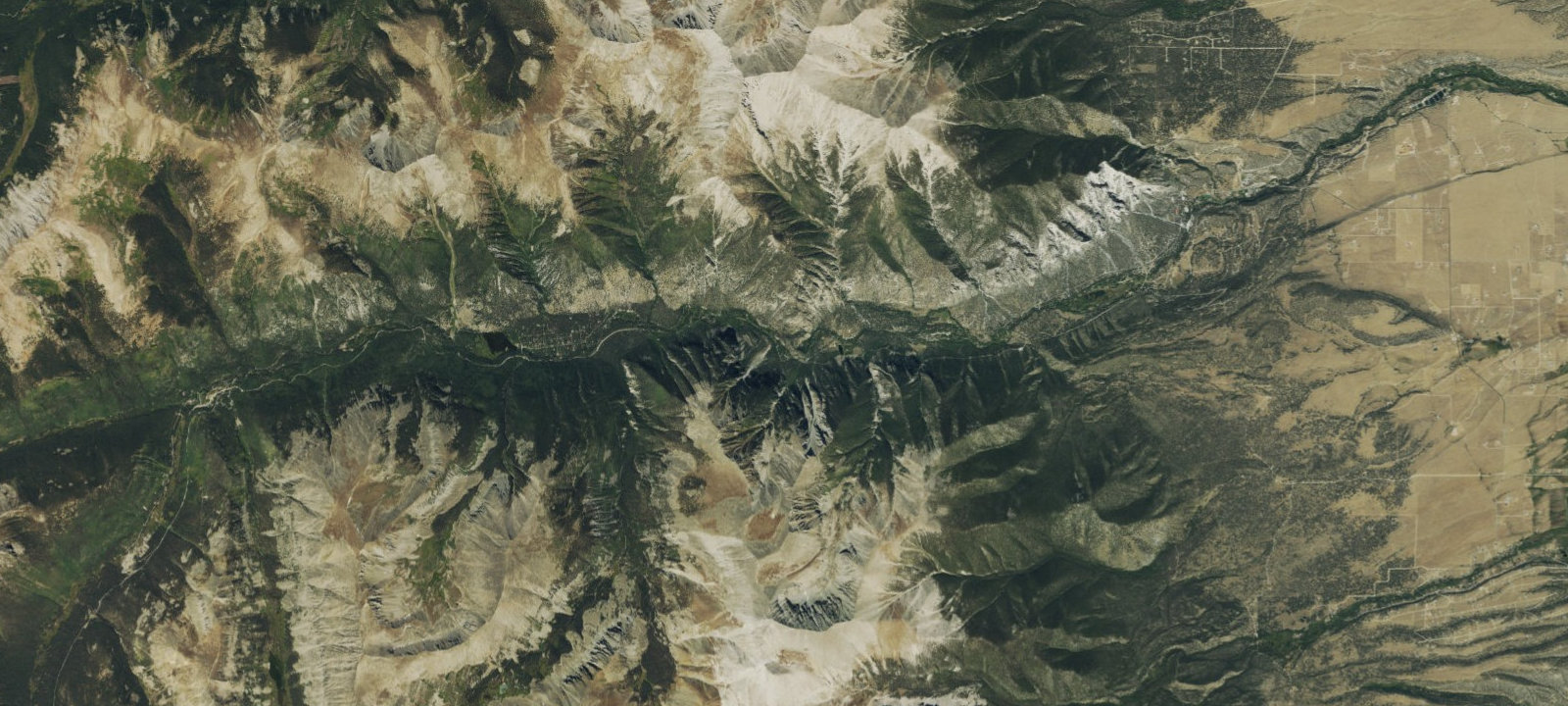 Map of Cascade (colorado)