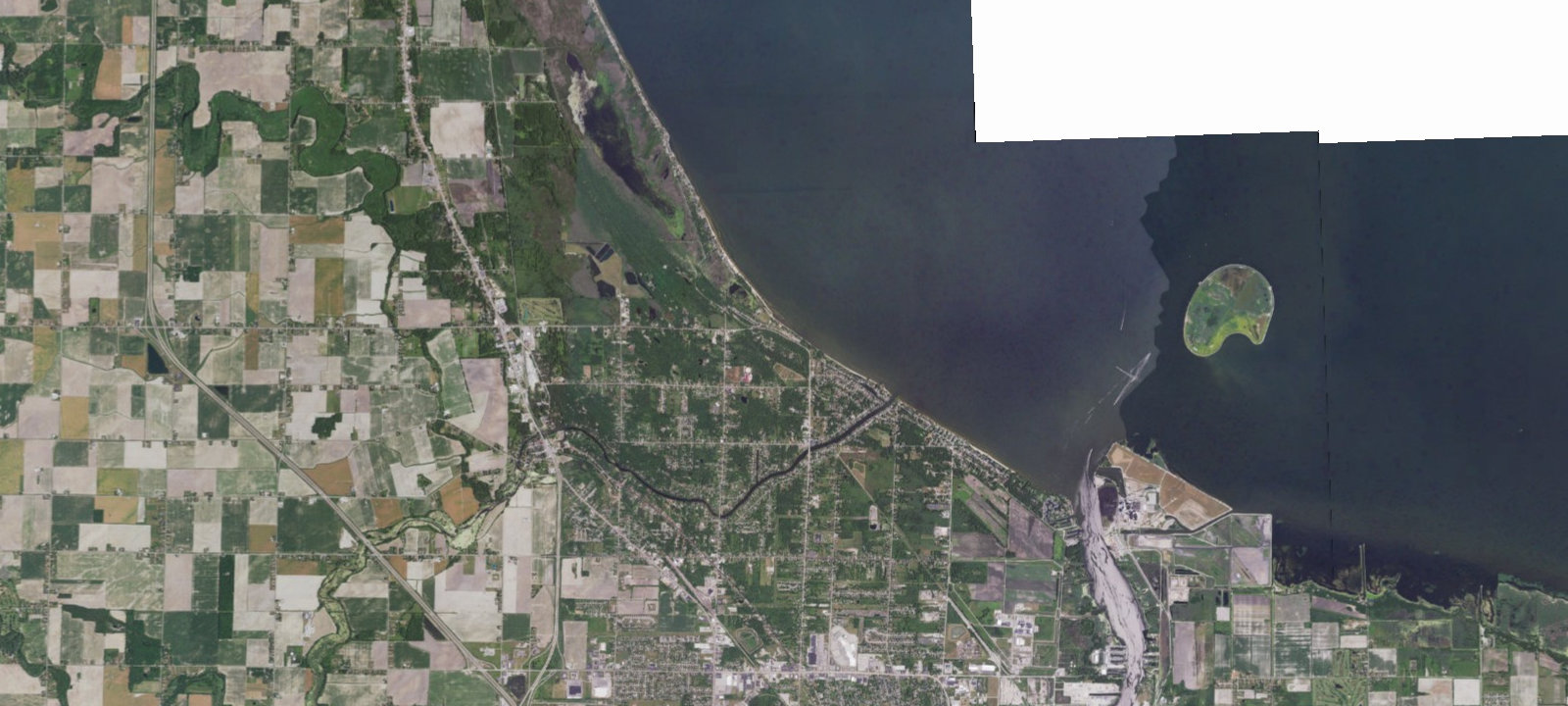 Map of Bay City State Park Campground