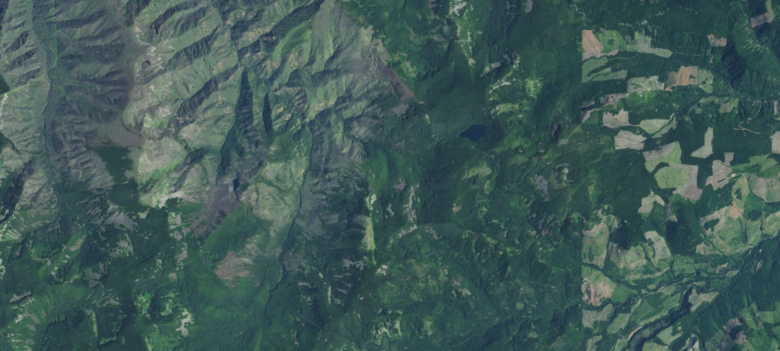 Map of Upper Eagle Creek Camp