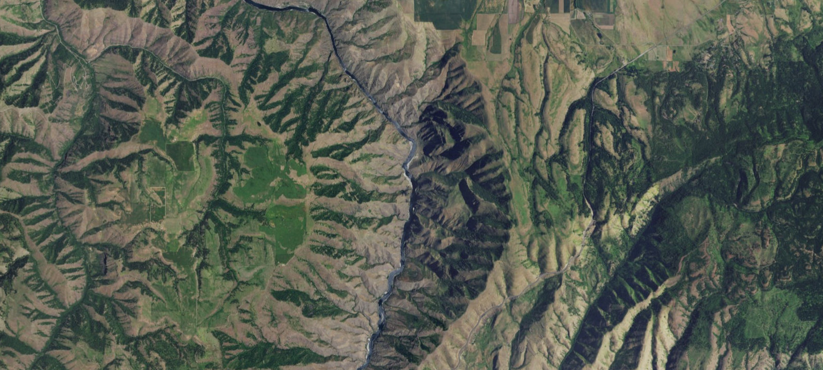 Map of Upper Schwartz Campsite