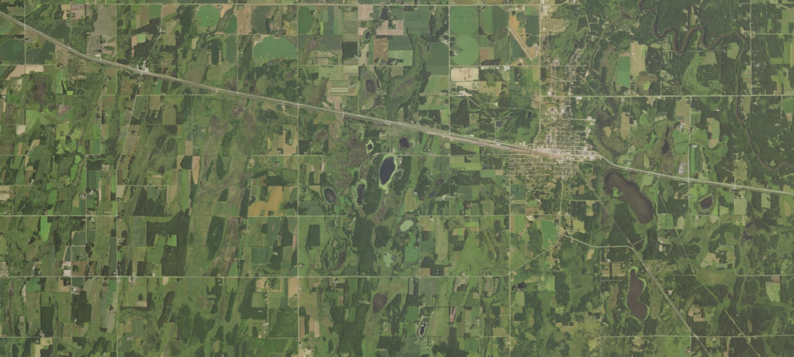 Map of Dower Lake Recreation Area