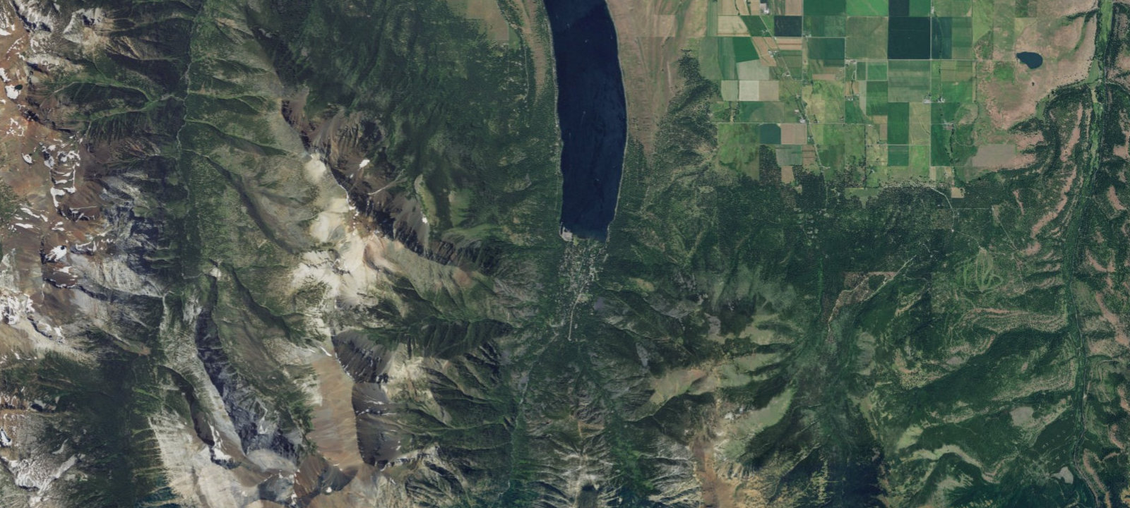 Map of Wallowa Lake Campground