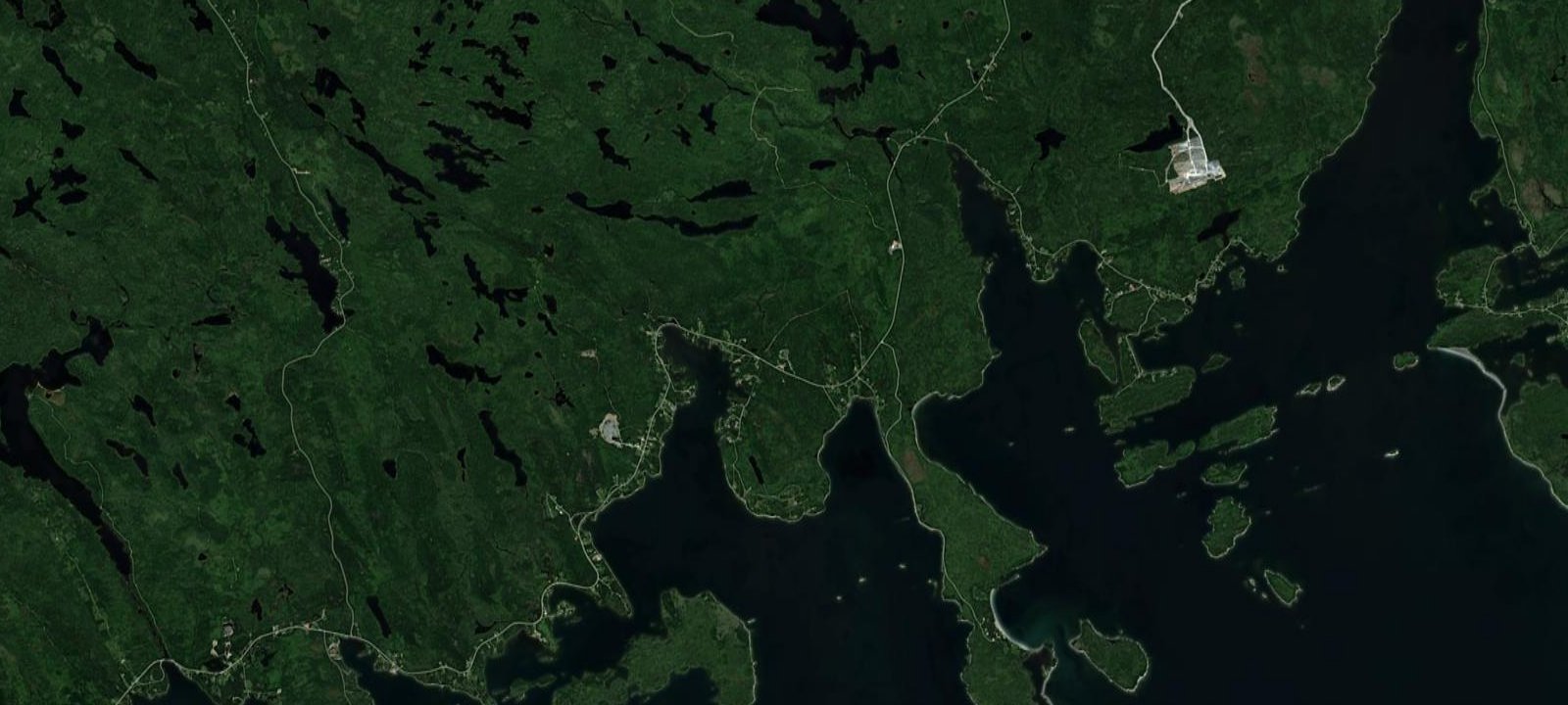Map of Spry Bay Campground & Cabins