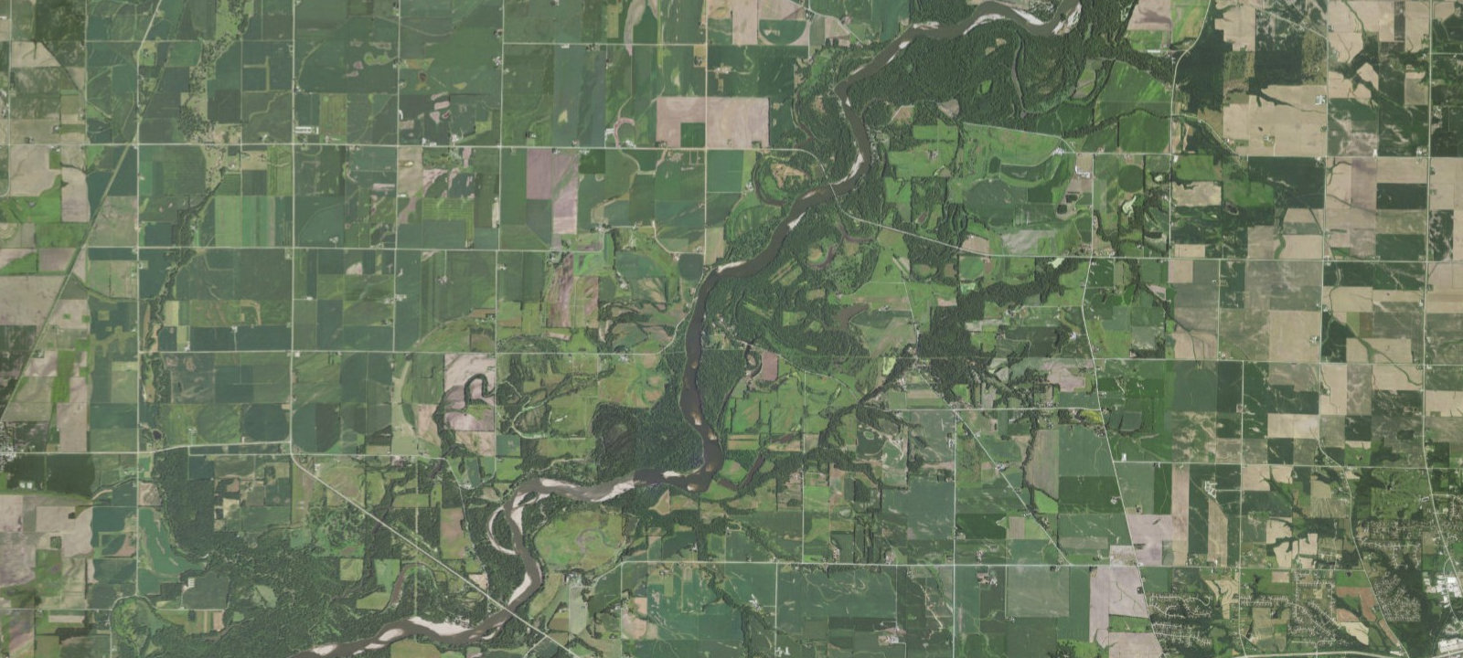 Map of Saulsbury Bridge RA Primitive