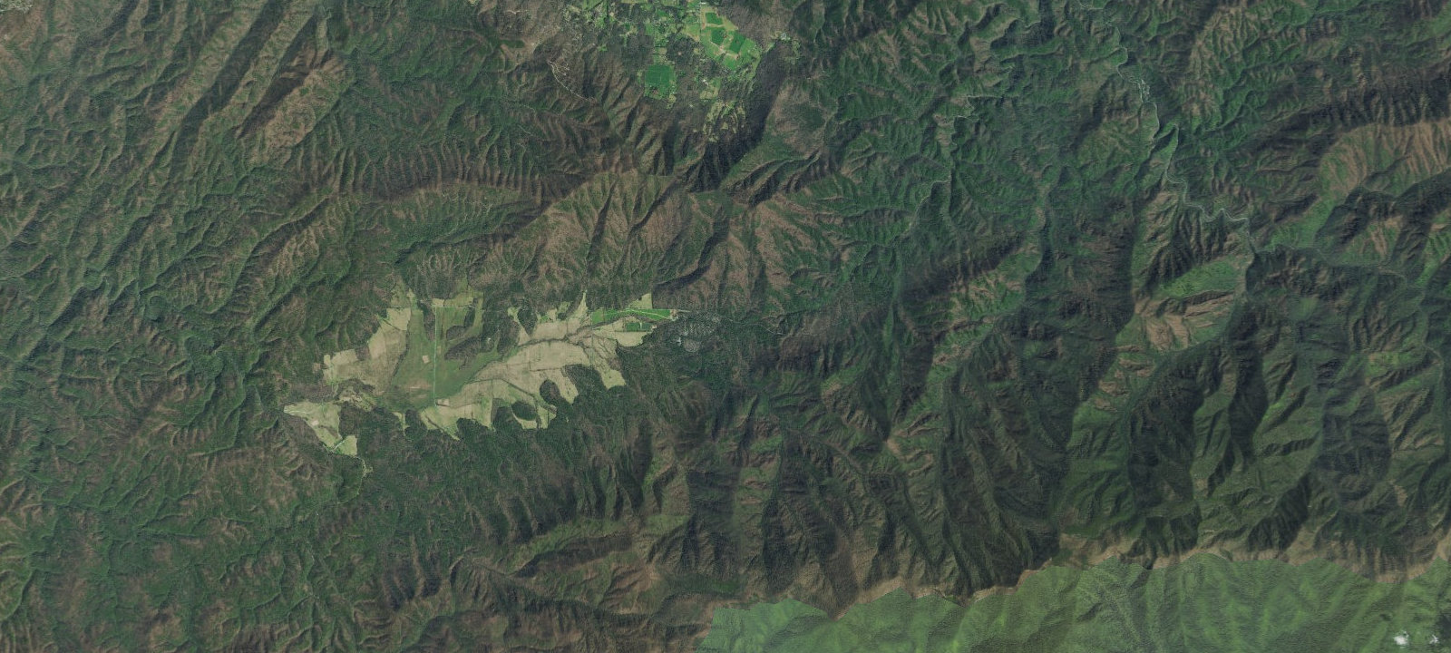 Map of Anthony Creek Horse Camp