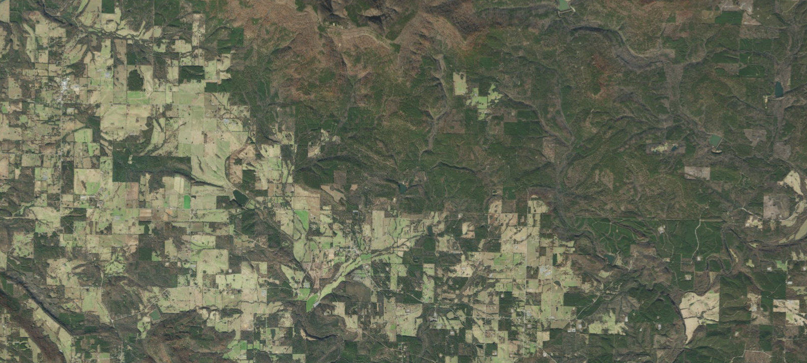 Map of West Fork Point Remove Creek Site Eight Reservoir