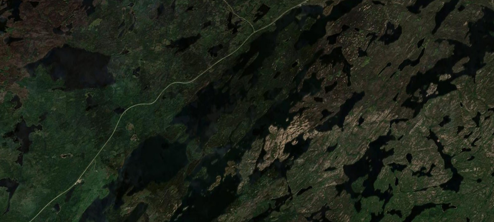 Map of McLennan Lake Boat-In
