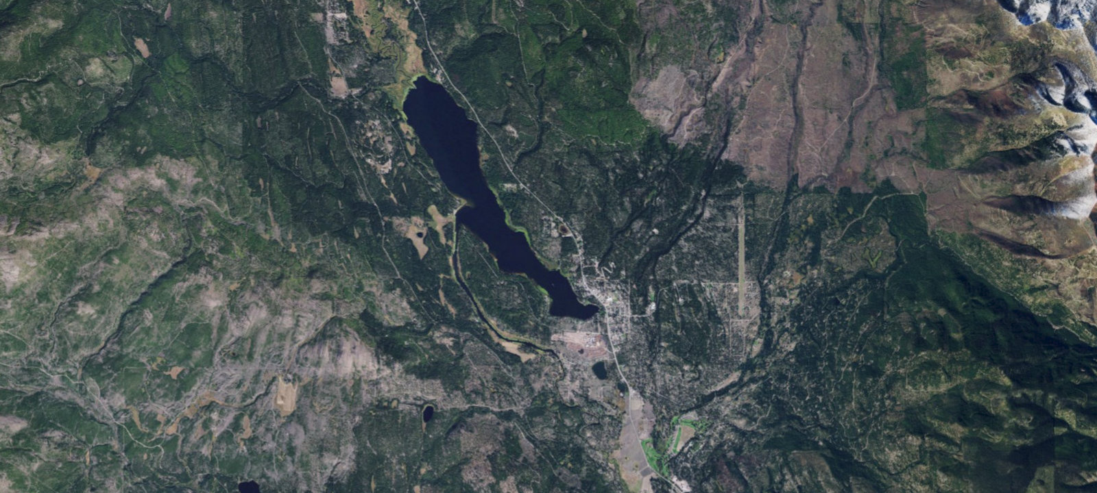 Map of Big Larch Campground