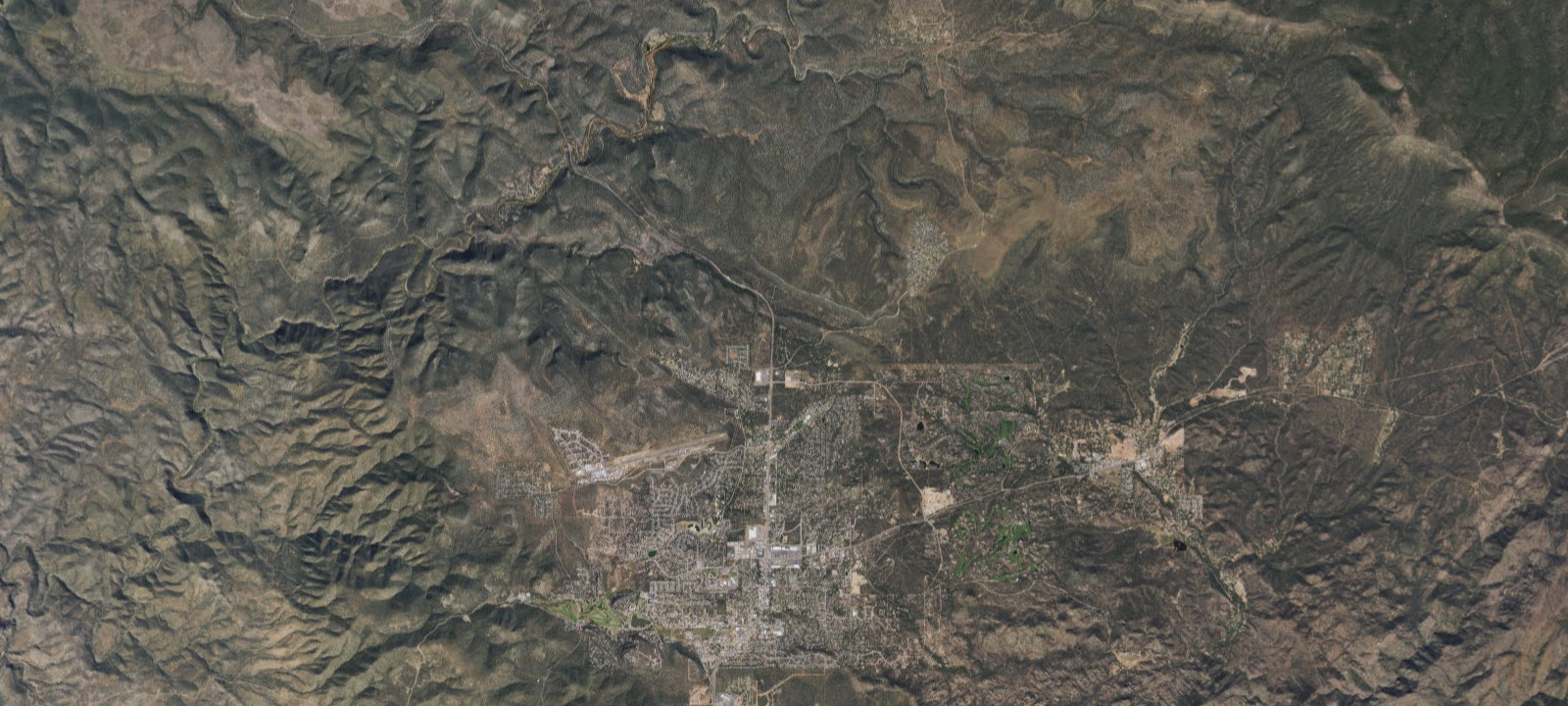 Map of Houston Mesa Campground