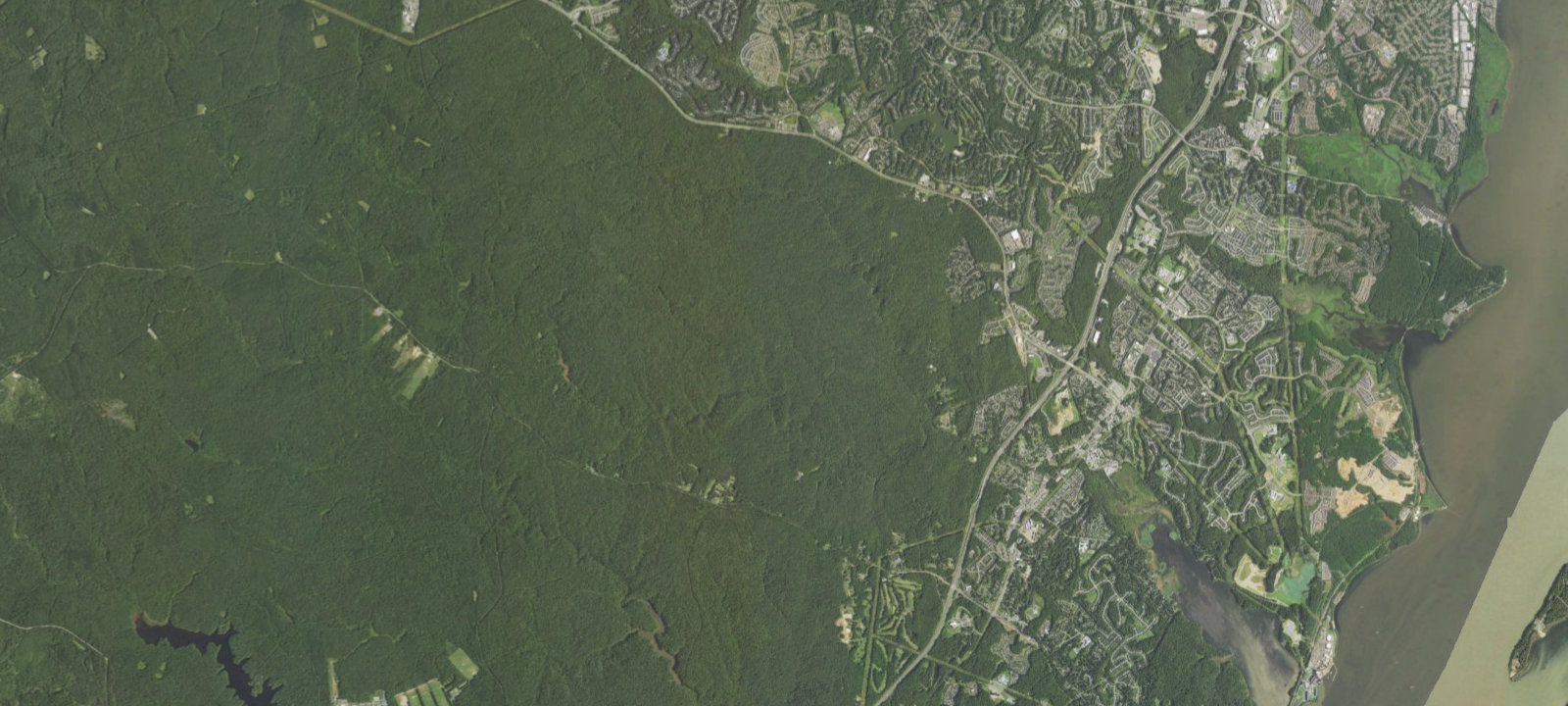 Map of Turkey Run Ridge Group