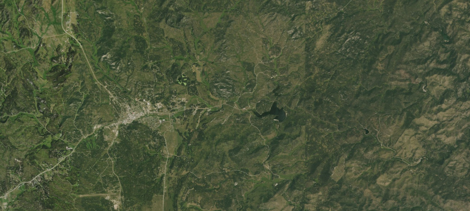 Map of Gold Valley Camp