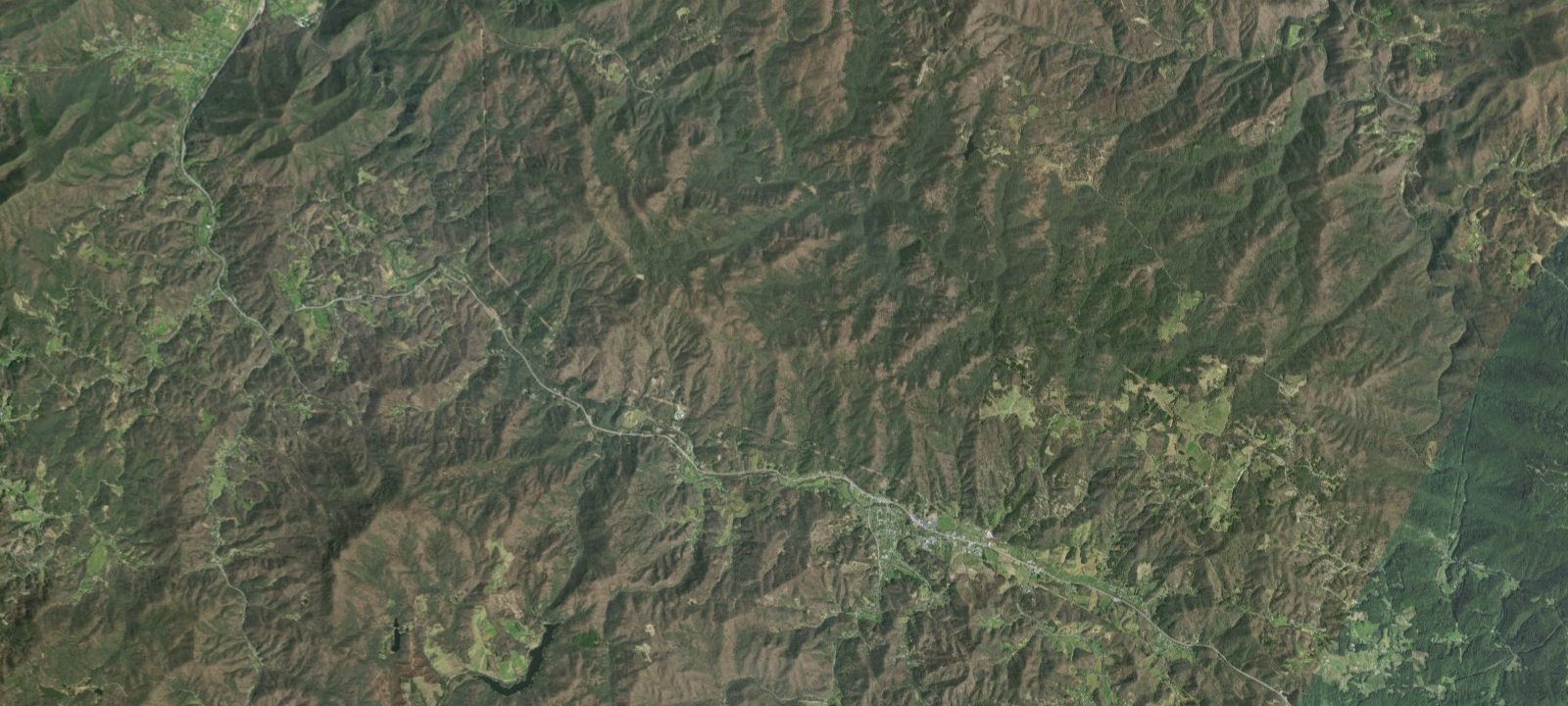Map of A.T. Moreland Gap Shelter