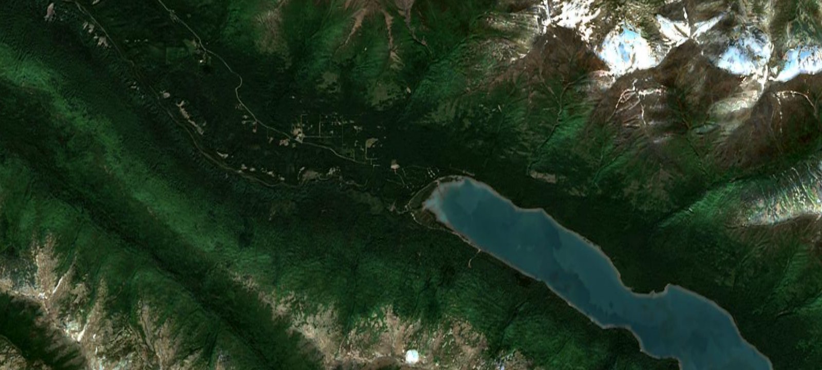 Map of Eklutna Lake Campground