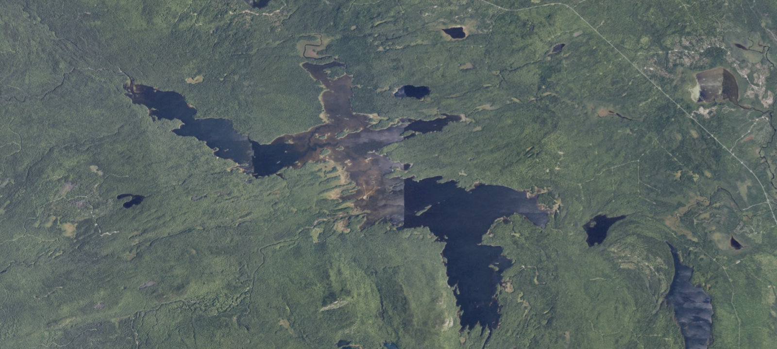 Map of Togue Ledge Tentsite