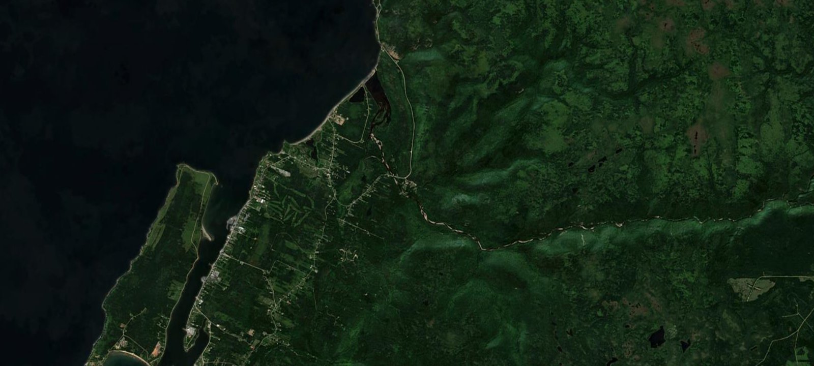 Map of Cheticamp Campground