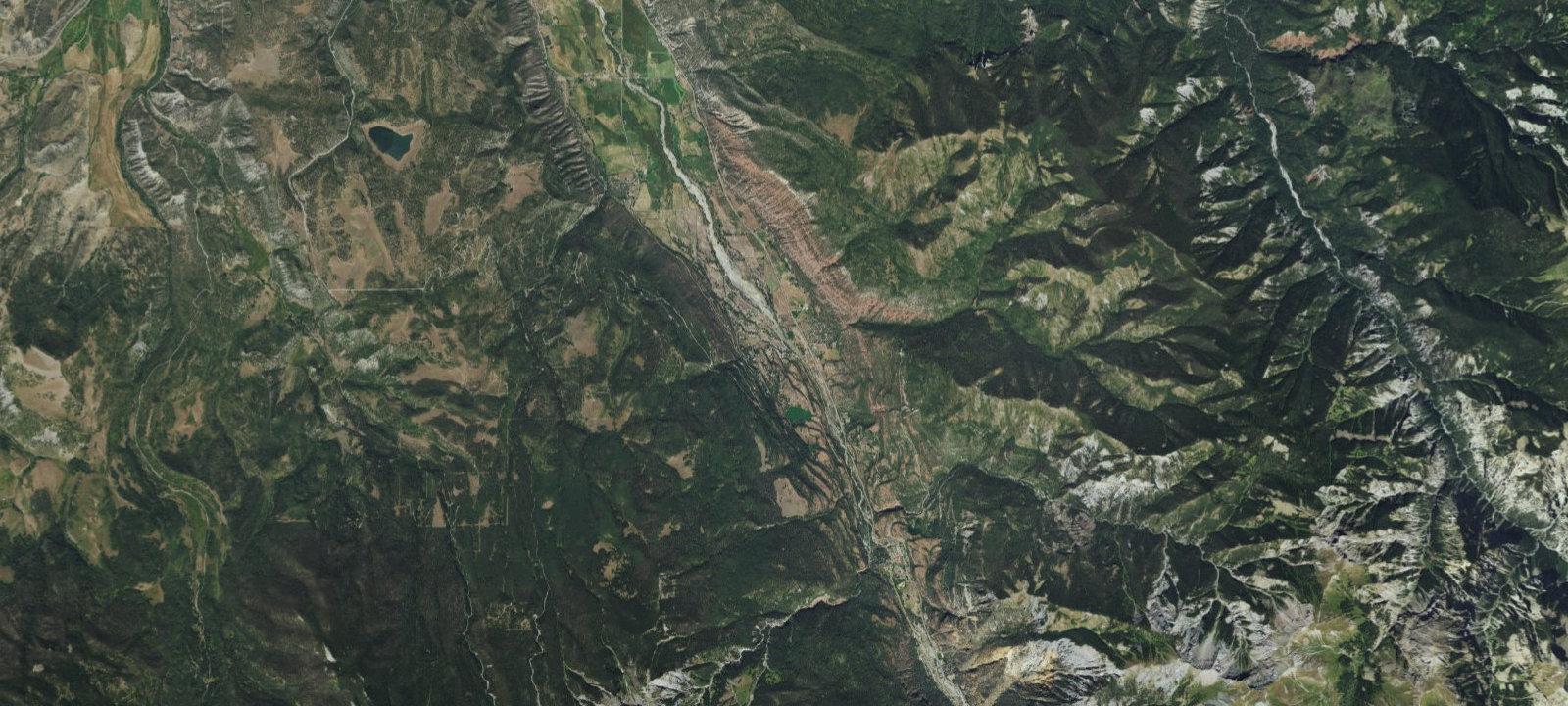Map of Ouray KOA Holiday