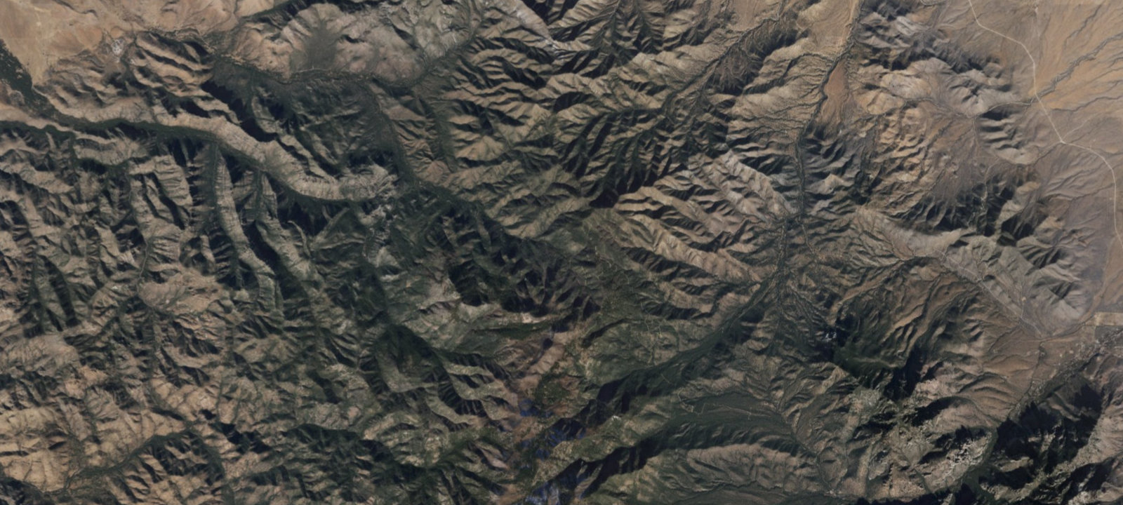 Map of Pinery Canyon Campground
