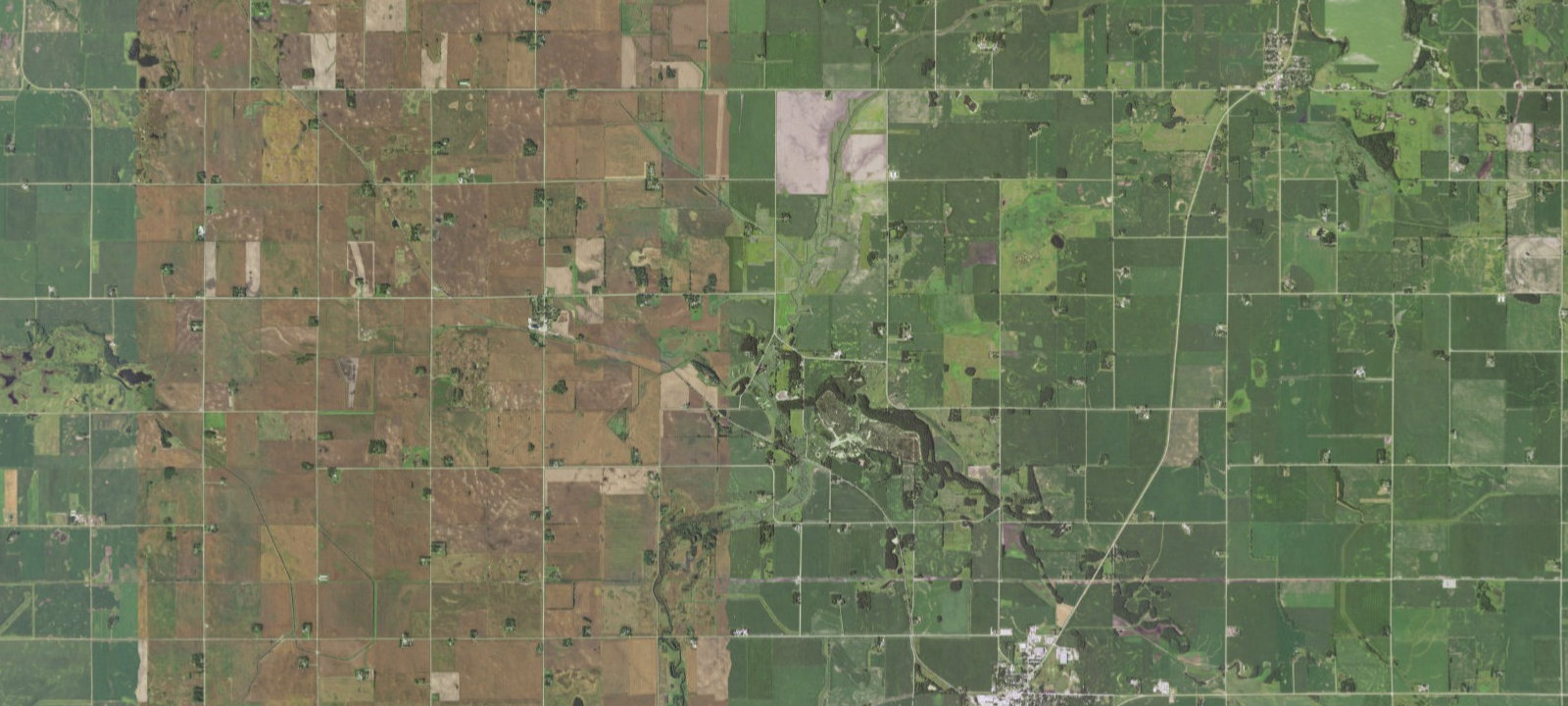 Map of Dahle Park Campground