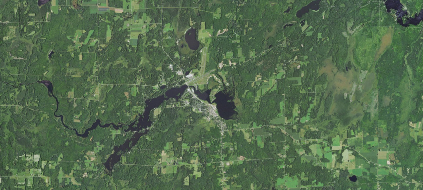 Map of Chain-O-Lakes Campground and Park