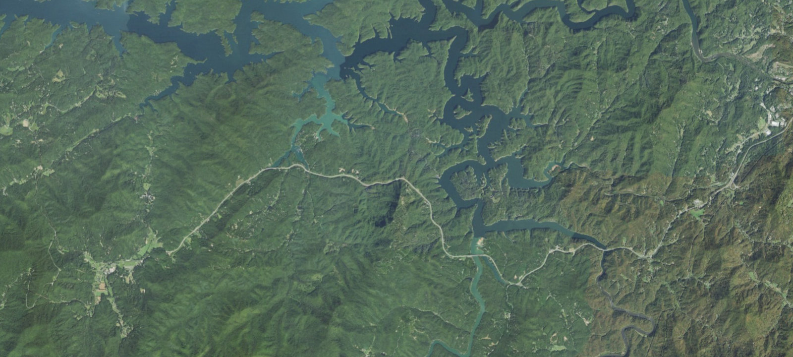 Map of Tsali Recreation Area