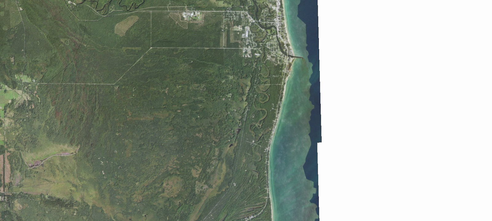 Map of Oscoda / Tawas KOA Holiday