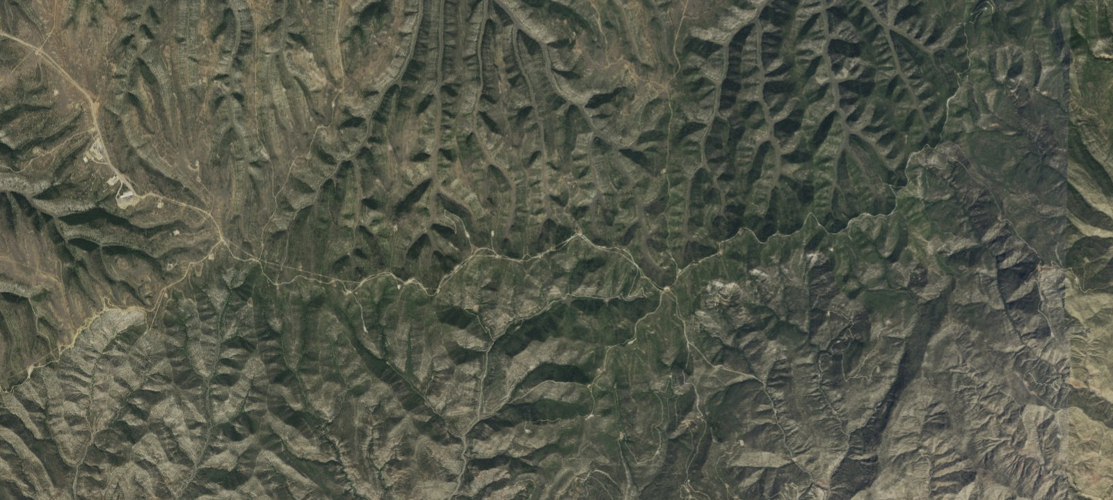 Map of Bear Hunters Camp West