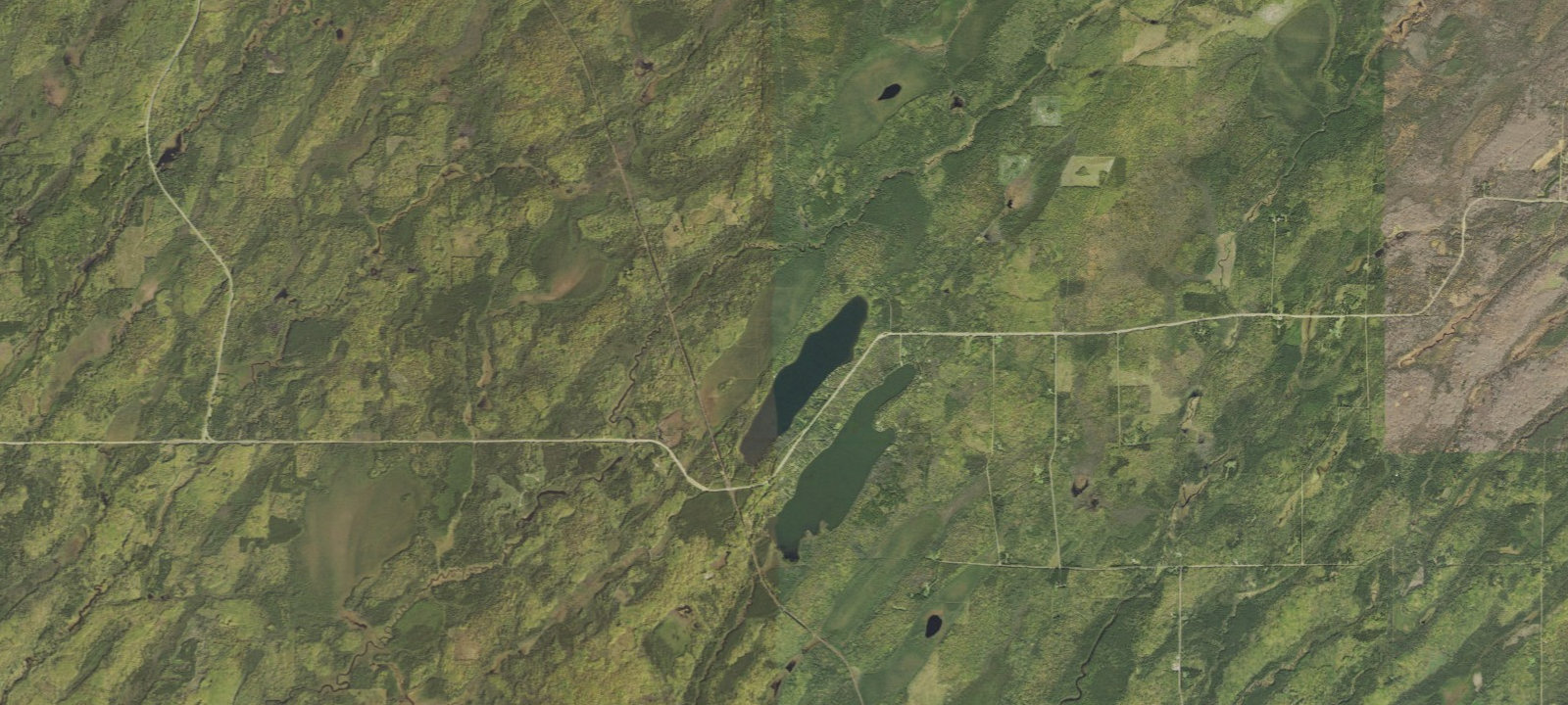 Map of Cadotte Lake