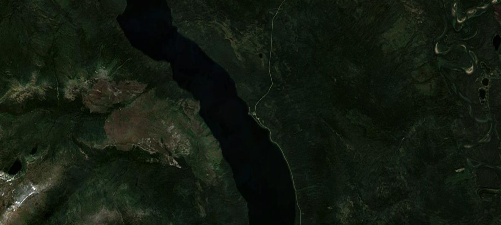 Map of Quiet Lake North Campground