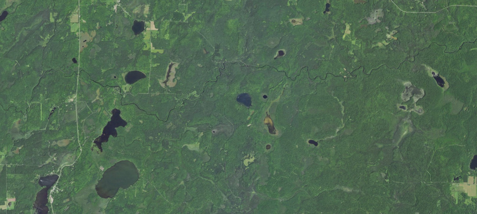 Map of Lost Lake Cabins
