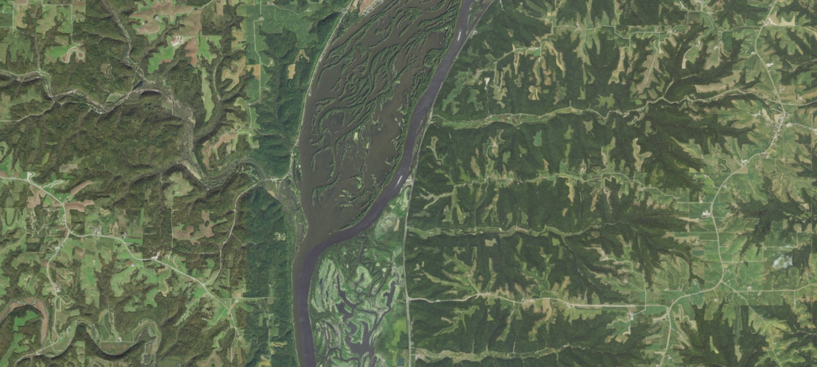 Map of Frenchman's Landing Campground