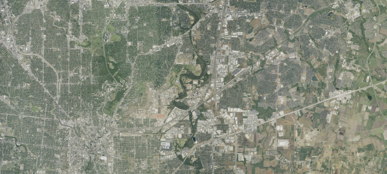 Map of Fort Sam Houston Recreation Vehicle Park