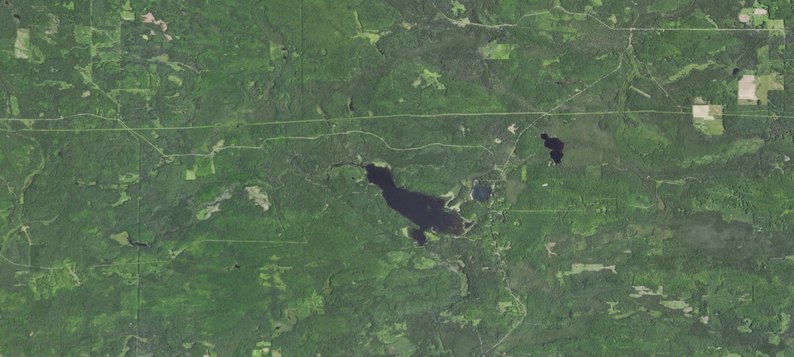 Map of Gene's Pond State Forest Campground