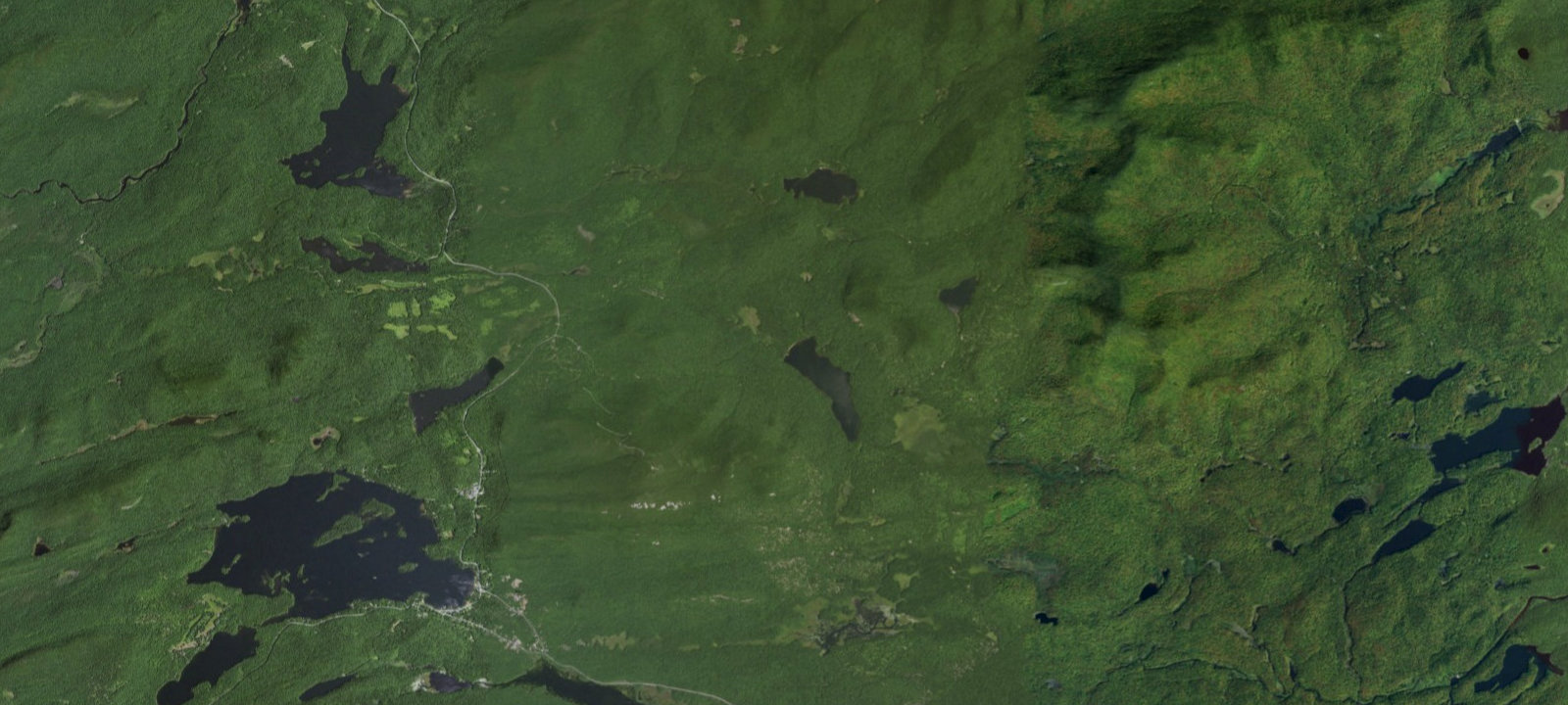 Map of Tirrell Pond tent site
