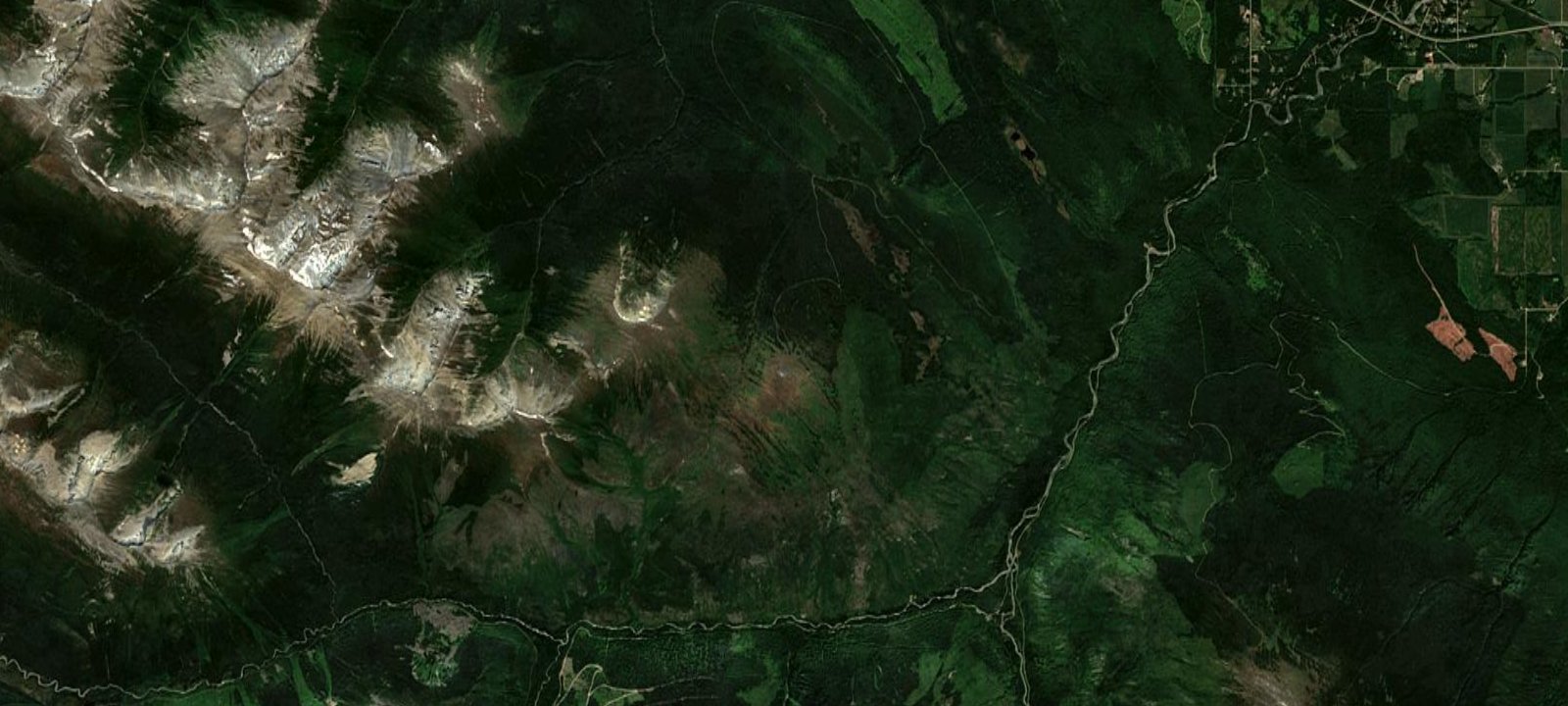 Map of Bell Mountain Meadow Recreation Site