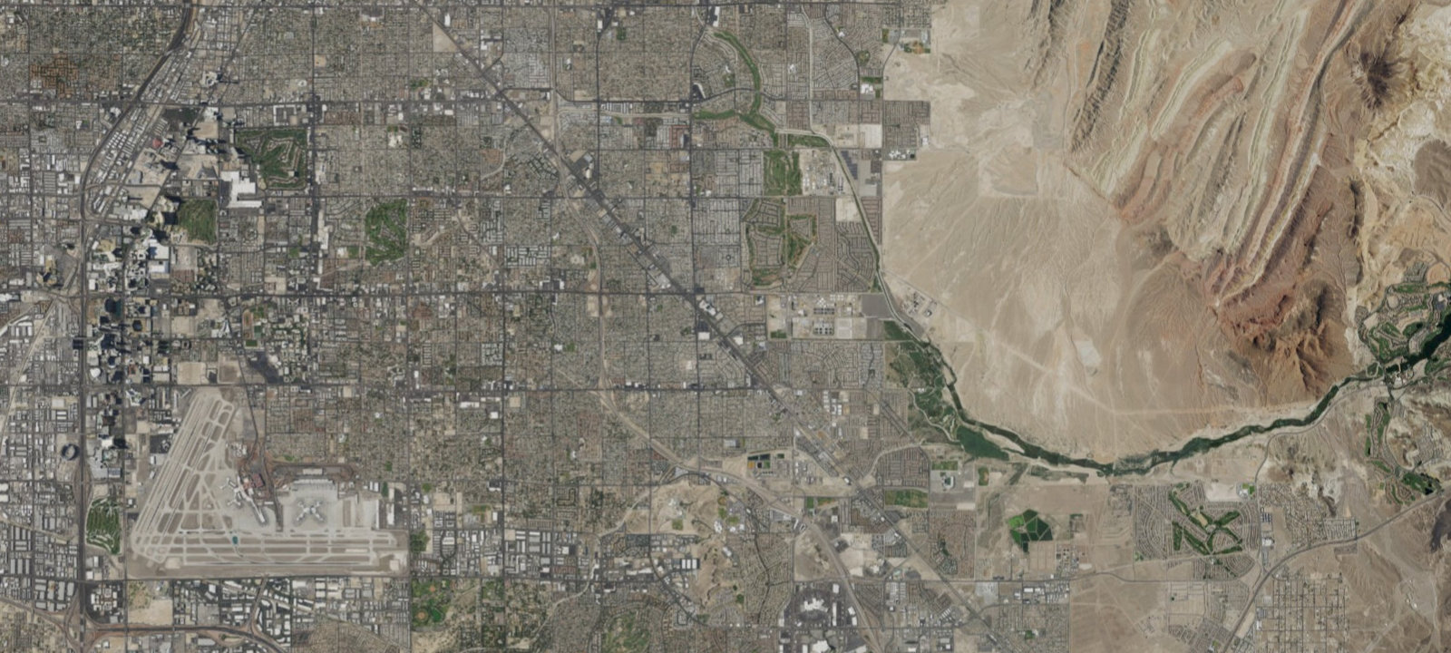 Map of Las Vegas KOA at Sam's Town