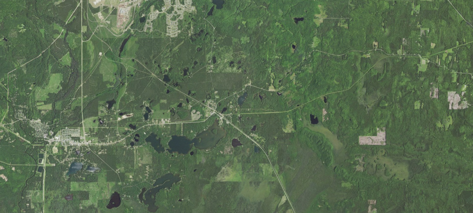 Map of Upper Peninsula Bible Camp