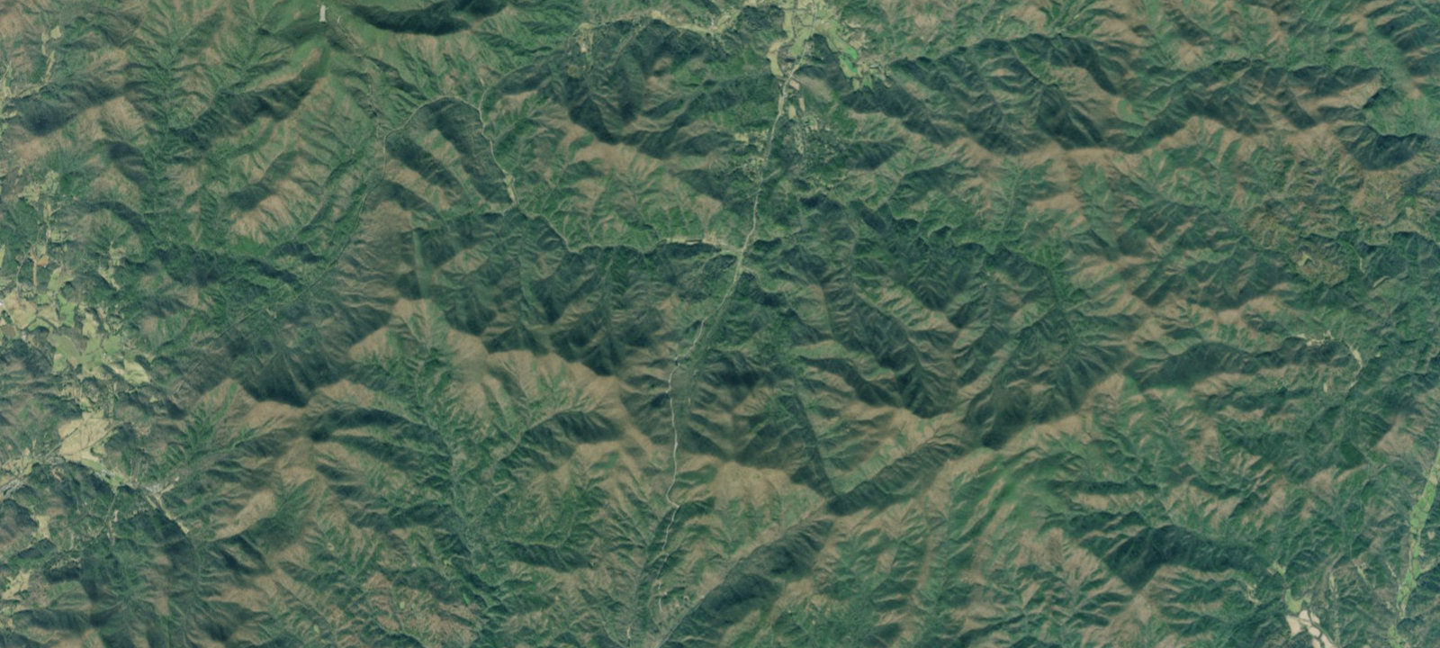 Map of Hiwassee River Road Wild Camping
