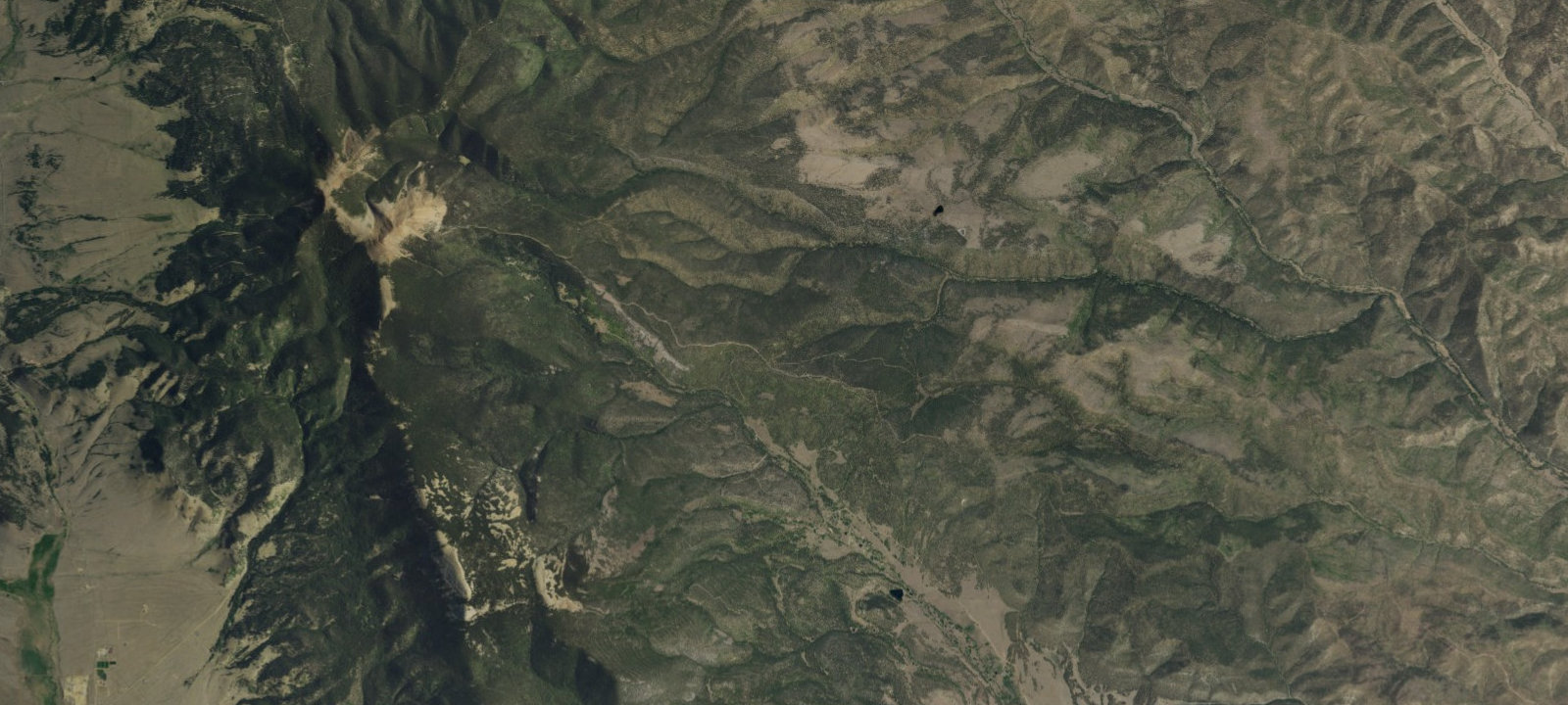Map of Baldy Skyline