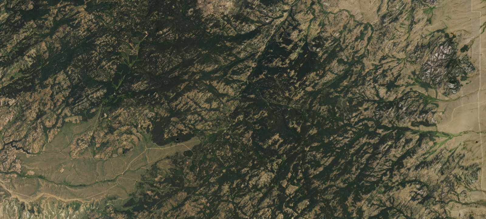 Map of La Prele Guard Station