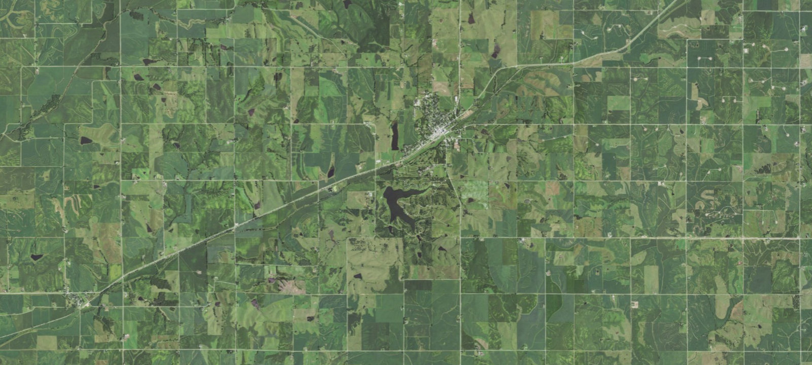 Map of Lake Anita State Park Campground