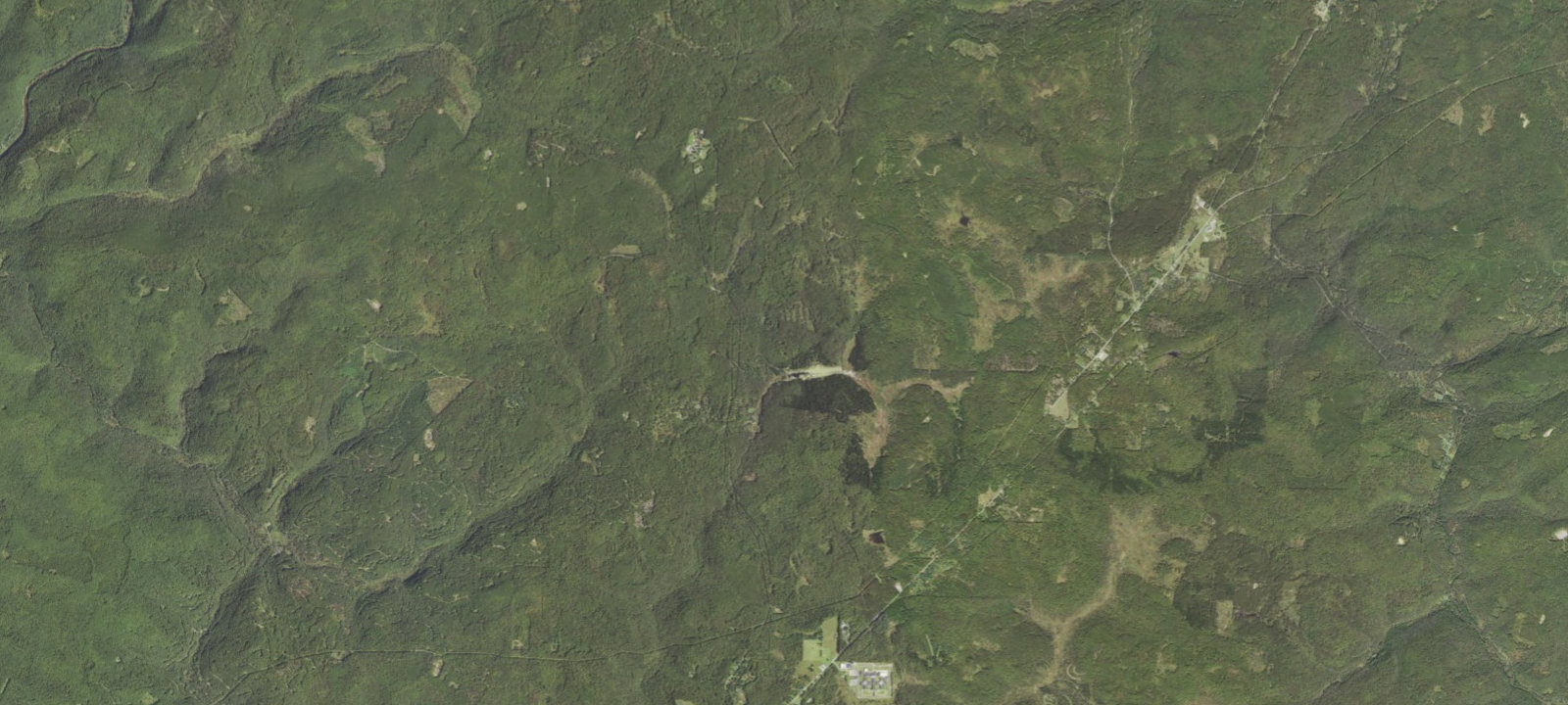 Map of Beaver Meadows Recreation Area