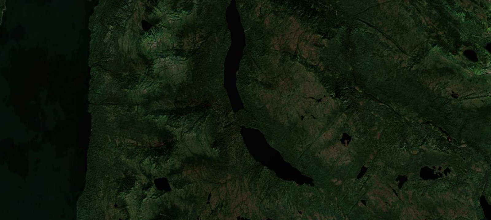Map of Anan Lake Cabin