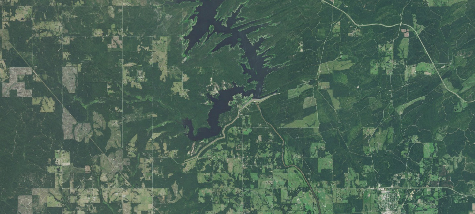 Map of Pine Creek Cove