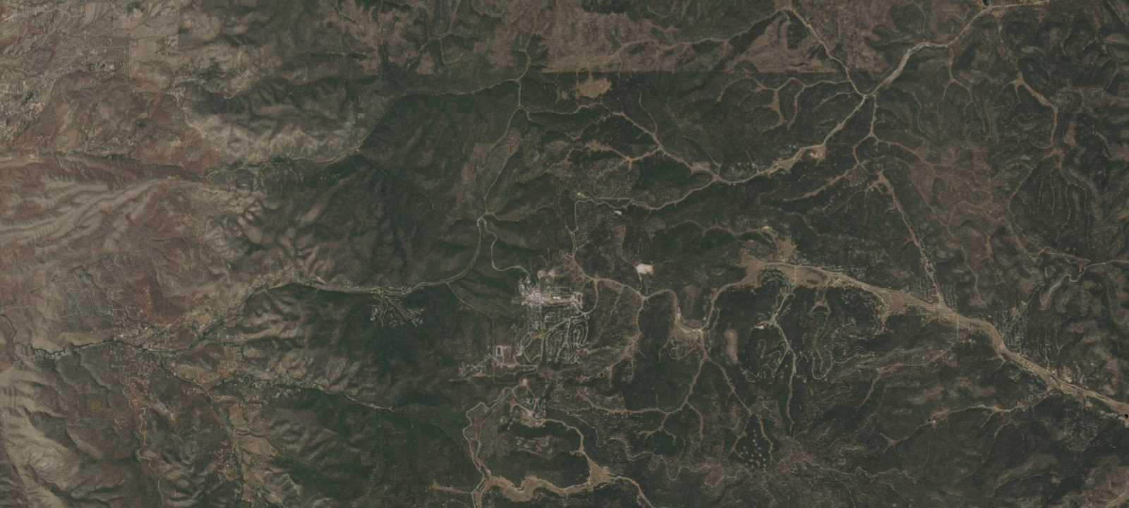 Map of Pines Campground