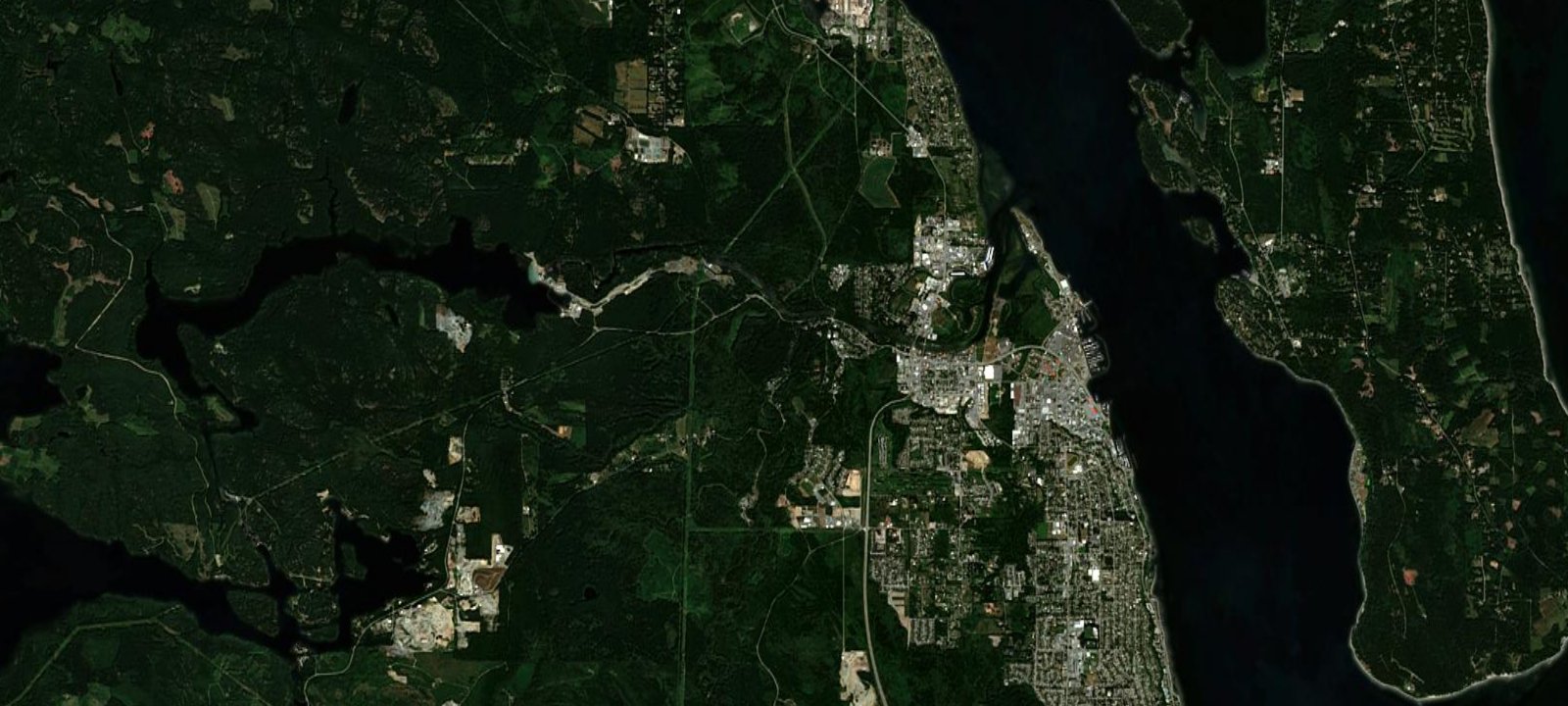 Map of Quinsam Campground