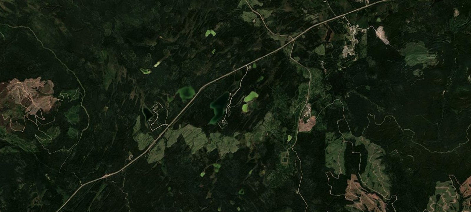 Map of Fish Lake Campground